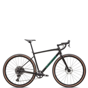 ROWER SPECIALIZED DIVERGE E5 COMP GLOSS METALLIC OBSIDIAN/METALLIC PINE GREEN