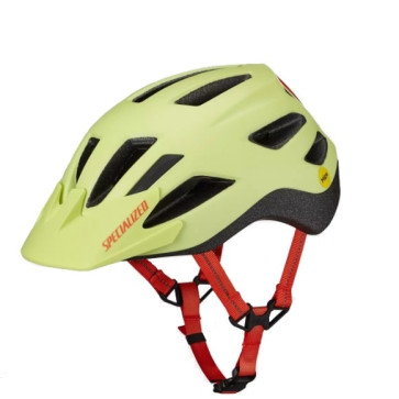 KASK ROWEROWY SPECIALIZED SHUFFLE LED MIPS CHILD LIMONKOWY LIMESTONE