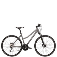 ROWER DAMSKI KROSS EVADO 6.0 GRAFITOWO-CZARNY