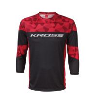KOSZULKA ROWEROWA KROSS HYDE KRT REPLICA CZERWONA