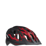 KASK ROWEROWY LAZER J1 CZERWONE PŁOMIENIE +LED+SIATKA