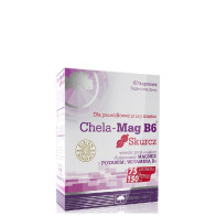 OLIMP CHELA-MAG B6 SKURCZ (MAGNEZ+POTAS) - 60 KAPSUŁEK