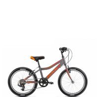 ROWER ROMET RAMBLER 20" KID 1 GRAFITOWO-CZERWONO-POMARAŃCZOWY