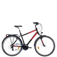 ROWER SAVENO DISCOVERY GTS 19" CZARNO-CZERWONY